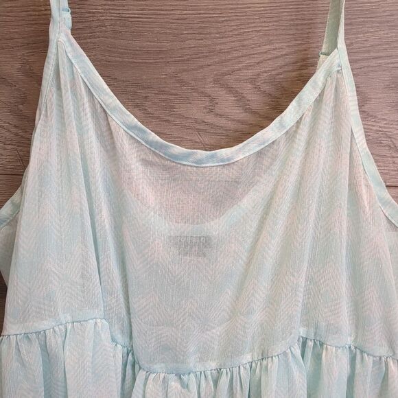 Torrid Sheer Babydoll Straply Tank Top Women's Size 3 22-24 - Picture 3 of 7